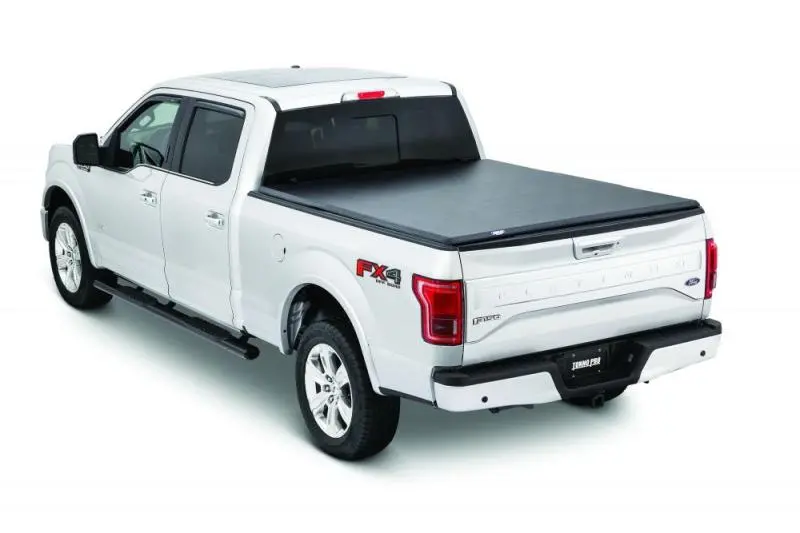 Tonno Pro Tri-Fold Tonneau Cover For 1999–2019 Ford F-250 Super Duty – 6.8Ft Styleside Bed, Weatherproof Design 1