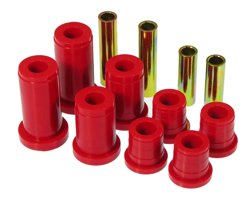 Prothane Polyurethane Control Arm Bushings For 1988–1998 Chevy K10/K20/K30 4Wd — Red 1