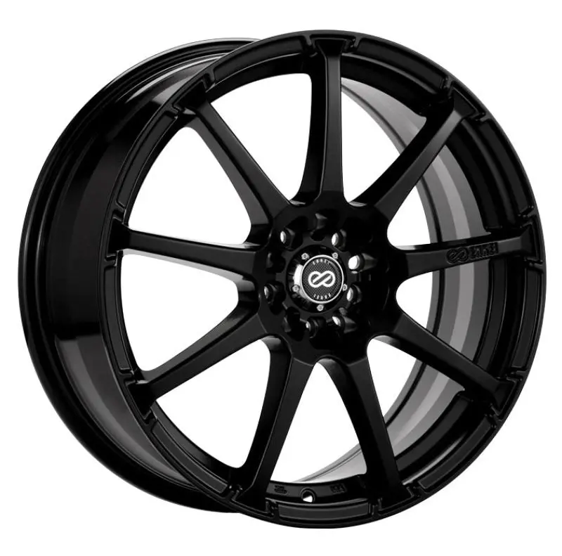 Enkei Edr9 Alloy Wheel – 15X6.5 Inches, 4X100/114.3 Bolt Pattern, 38Mm Offset, 72.6Mm Center Bore, Matte Black 1