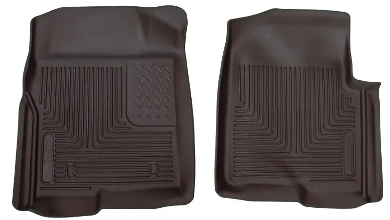 Husky Liners X-Act Contour Black Floor Liners – Custom Fit For 2009–2012 Ford F-150 (Regular/Super/Crew Cab) 1