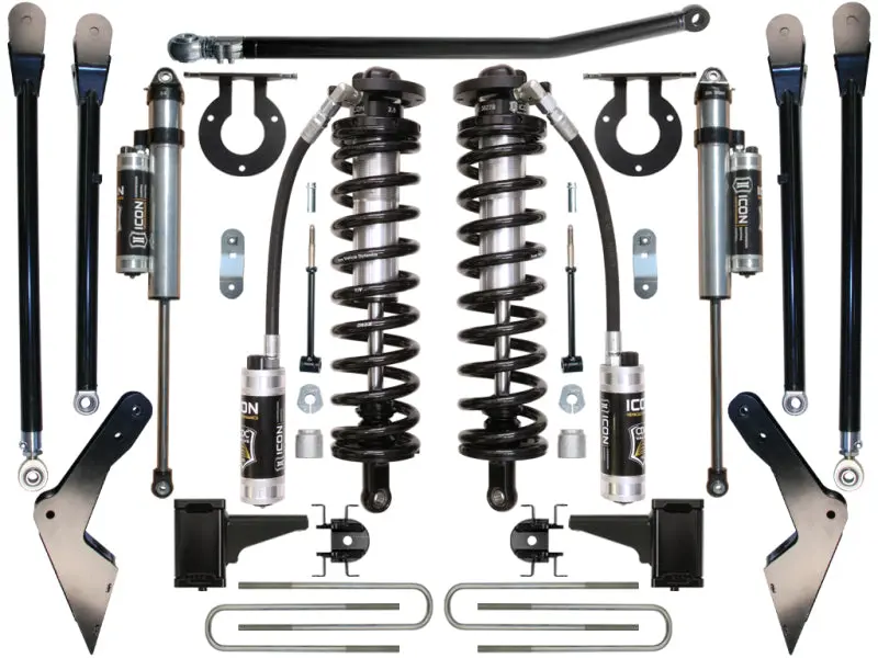 Icon 05-07 Ford F-250/F-350 4-5.5In Stage 4 Coilover Conversion System 1
