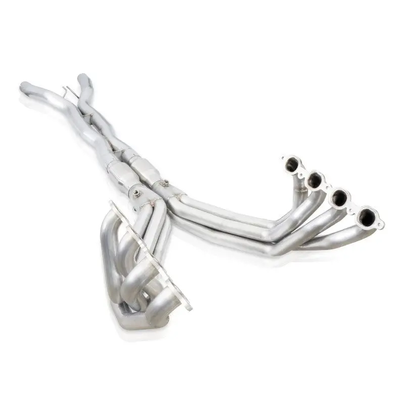 Stainless Works Catted X-Pipe Header System For 2014–2018 Corvette 6.2L With 2" Primaries & High-Flow Catalytic Converters 1