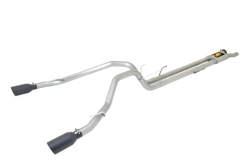 Gibson Stainless Dual Split Exhaust – 2017–2019 Ford F-150 Raptor 3.5L, 3" Cat-Back 1