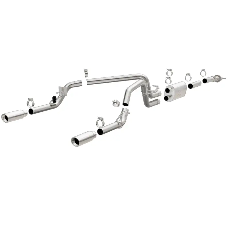 Magnaflow Stainless Steel Cat-Back Exhaust System – Dual Split Rear Exit, 3.5-Inch Diameter For 2015 Chevy Colorado & Gmc Canyon 1