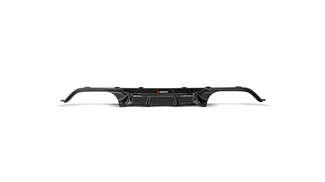 Akrapovič High-Gloss Carbon Fiber Rear Diffuser For Bmw M3 (F80), 2014–2018 1
