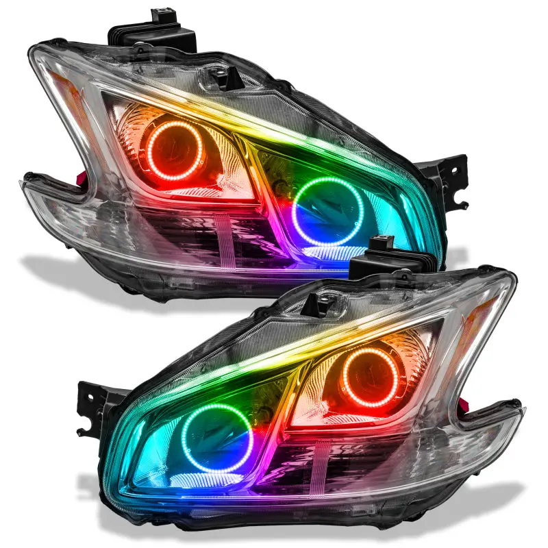 Oracle 09-13 Nissan Maxima Smd Hl (Non-Hid)-Chrome - Colorshift W/O Controller 1
