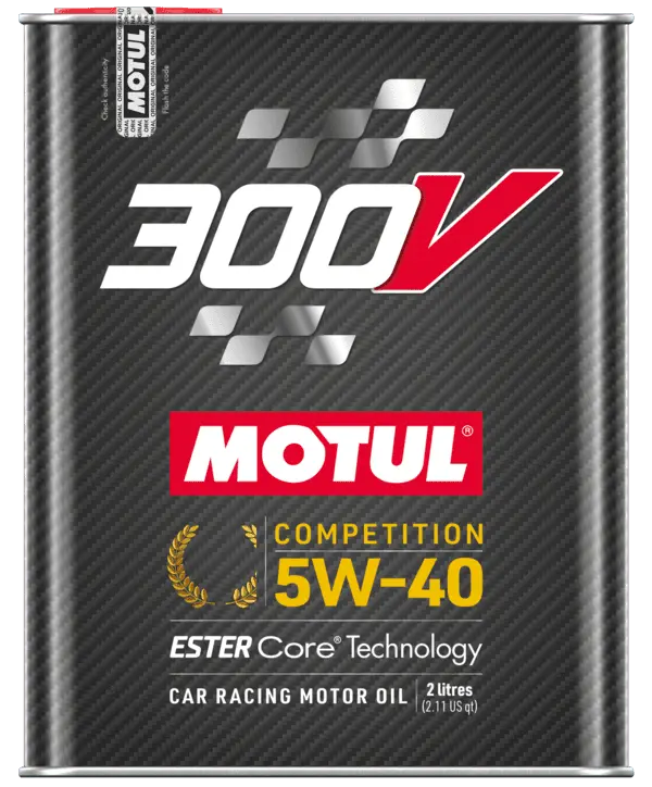 Motul 300V Competition Full-Synthetic Ester-Based Engine Oil – 5W-40 1